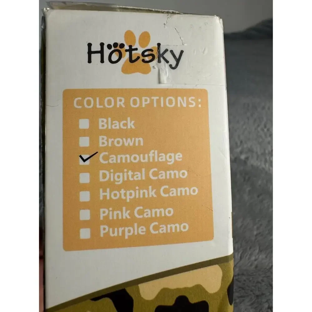 🐕Hotsky Tactical Dog Collar Camo Padded with Control Handle